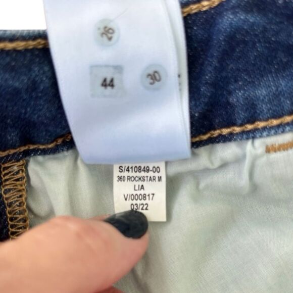 Old Navy 360 Rockstar Super Skinny Jeans | Size 4 - Picture 6 of 11